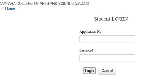 zacas result login|Portals .